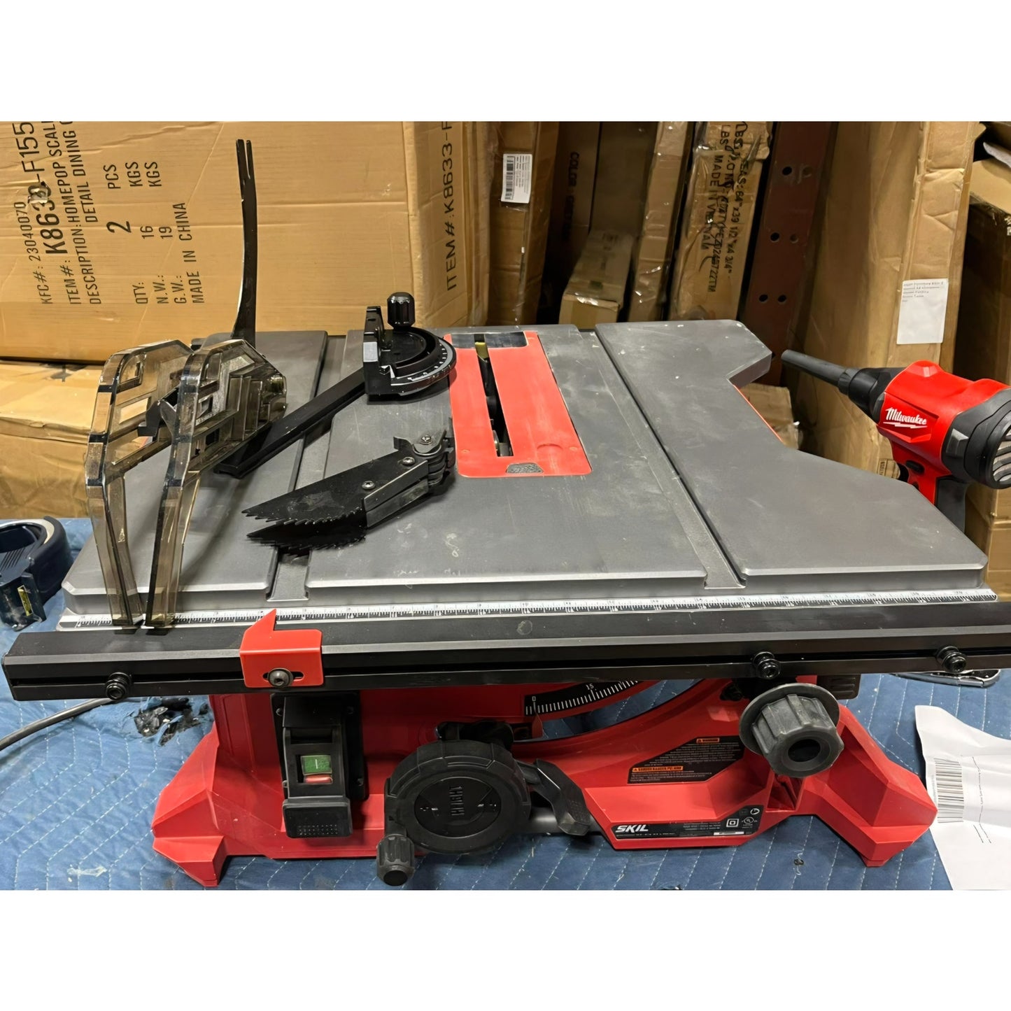 SKIL 15 Amp 8-1/4" Compact Portable Jobsite Table Saw (Stand SFS0001 Sold Separately)-TS6308-00