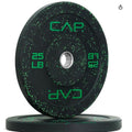 SET 25 LB CAP Barbell Rubber Olympic Bumper Plate