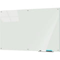 Glass Whiteboard 6'x4', Magnetic Glass Dry Erase, Frameless Wall Mounting, for Office Home & School