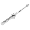 Sunny Health & Fitness 60-Inch Chrome Barbell Bar or High-Density Foam Barbell Pad – Strength