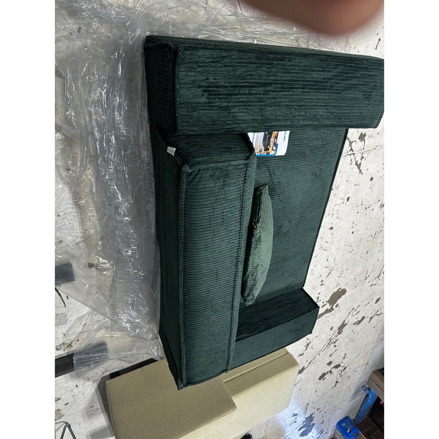 Compression sofa, love seat 64” L X 37” W