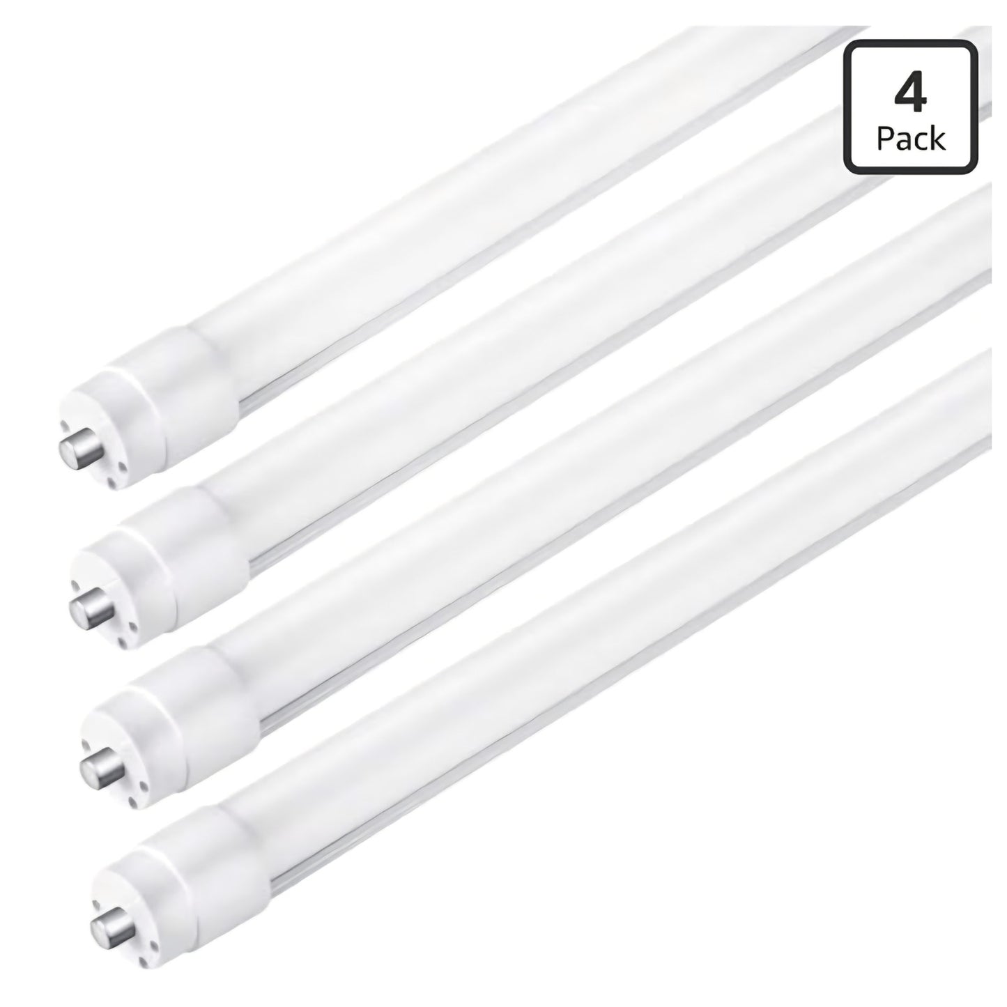 Tube Light,8 Foot T8 LED Tube Light Single Pin FA8 Base, Ballast Bypass 50W 6750LM,6500K Cool White
