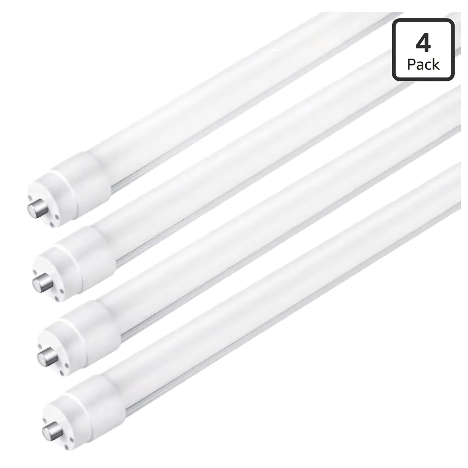 Tube Light,8 Foot T8 LED Tube Light Single Pin FA8 Base, Ballast Bypass 50W 6750LM,6500K Cool White