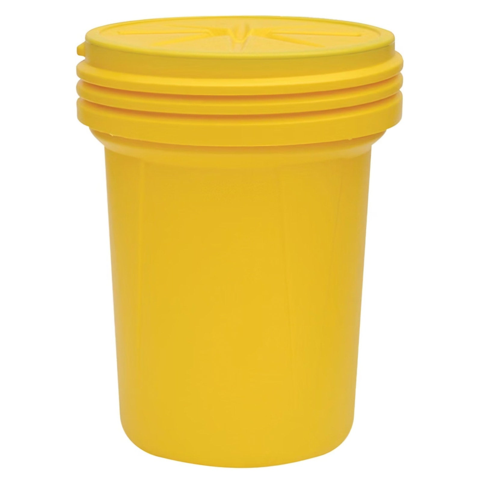 High-Density-Polyethylene Construction, Open Head Lab Pack Drum, Screw-On Lid