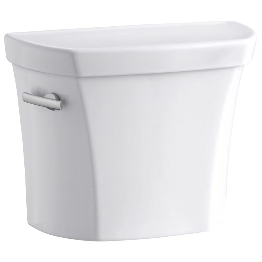 KOHLER K-4468-0 Wellworth Toilet Tank with Left-Hand Trip Lever