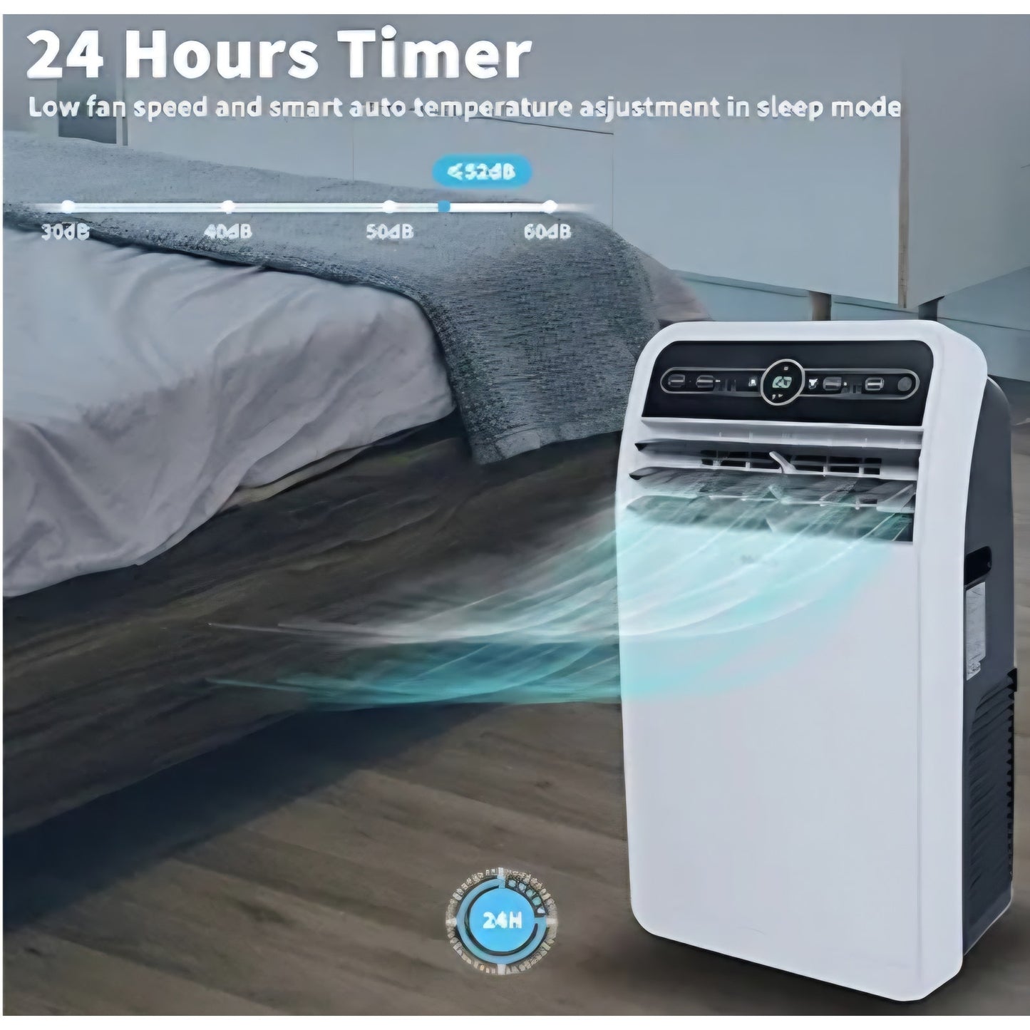 Shinco 10,000 BTU Portable Air Conditioner, Portable AC Unit with Built-in Cool,