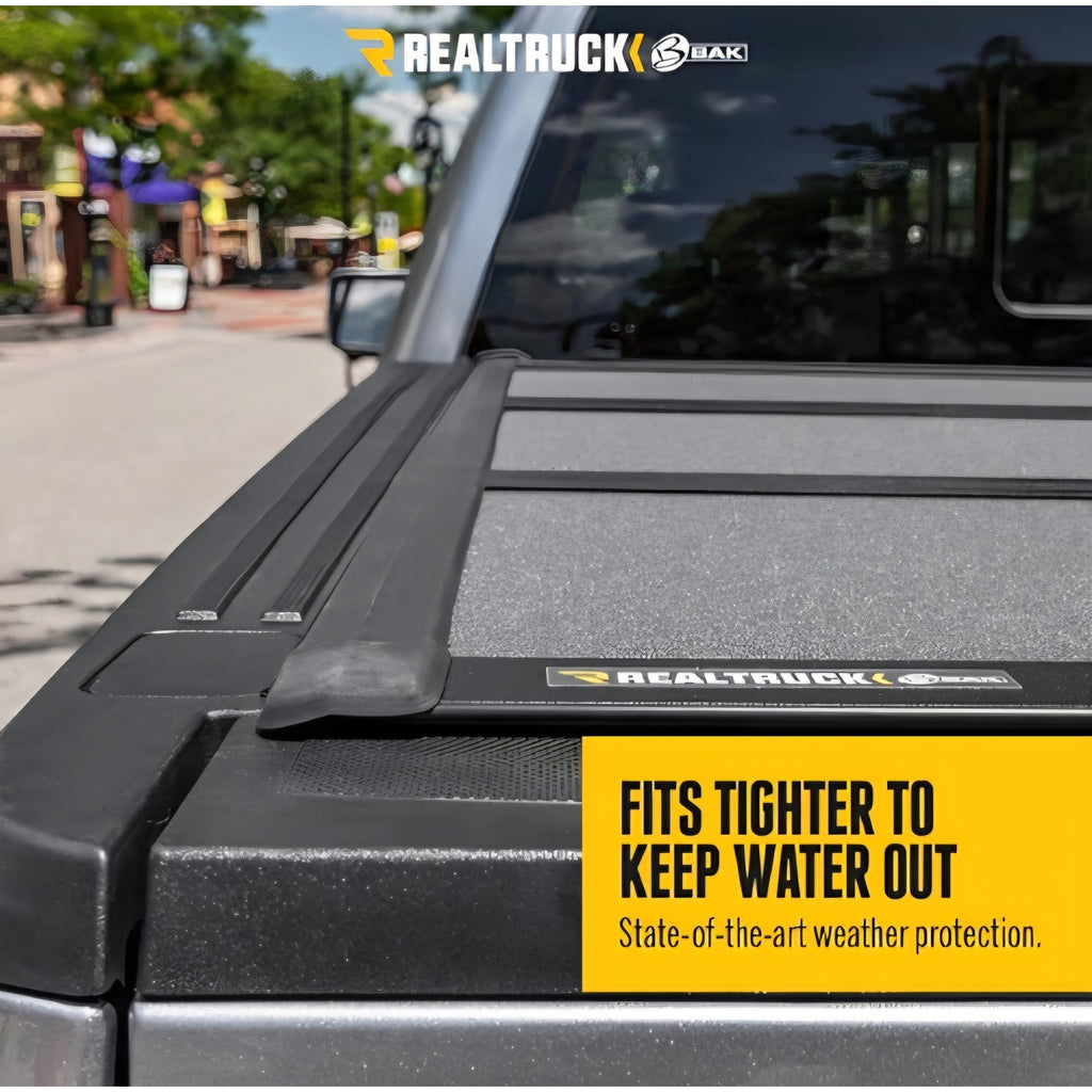 RealTruck BAK BAKFlip MX4 Hard Folding Truck Bed Tonneau Cover Dodge Ram 1500 2019-2026