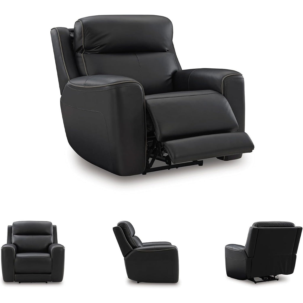 Signature Design by Ashley 5Z-Dreamlight Urban Power Recliner, Black