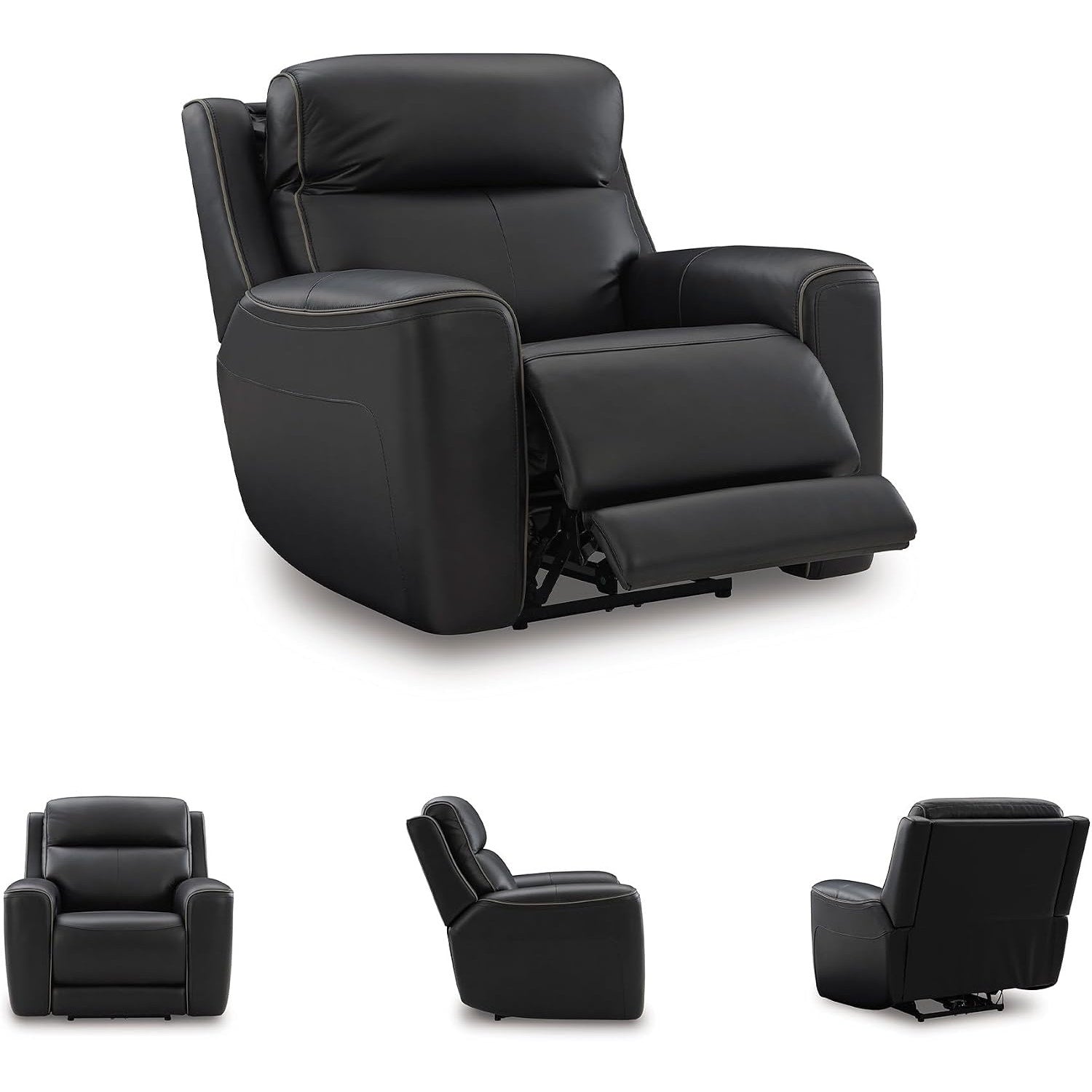 Signature Design by Ashley 5Z-Dreamlight Urban Power Recliner, Black