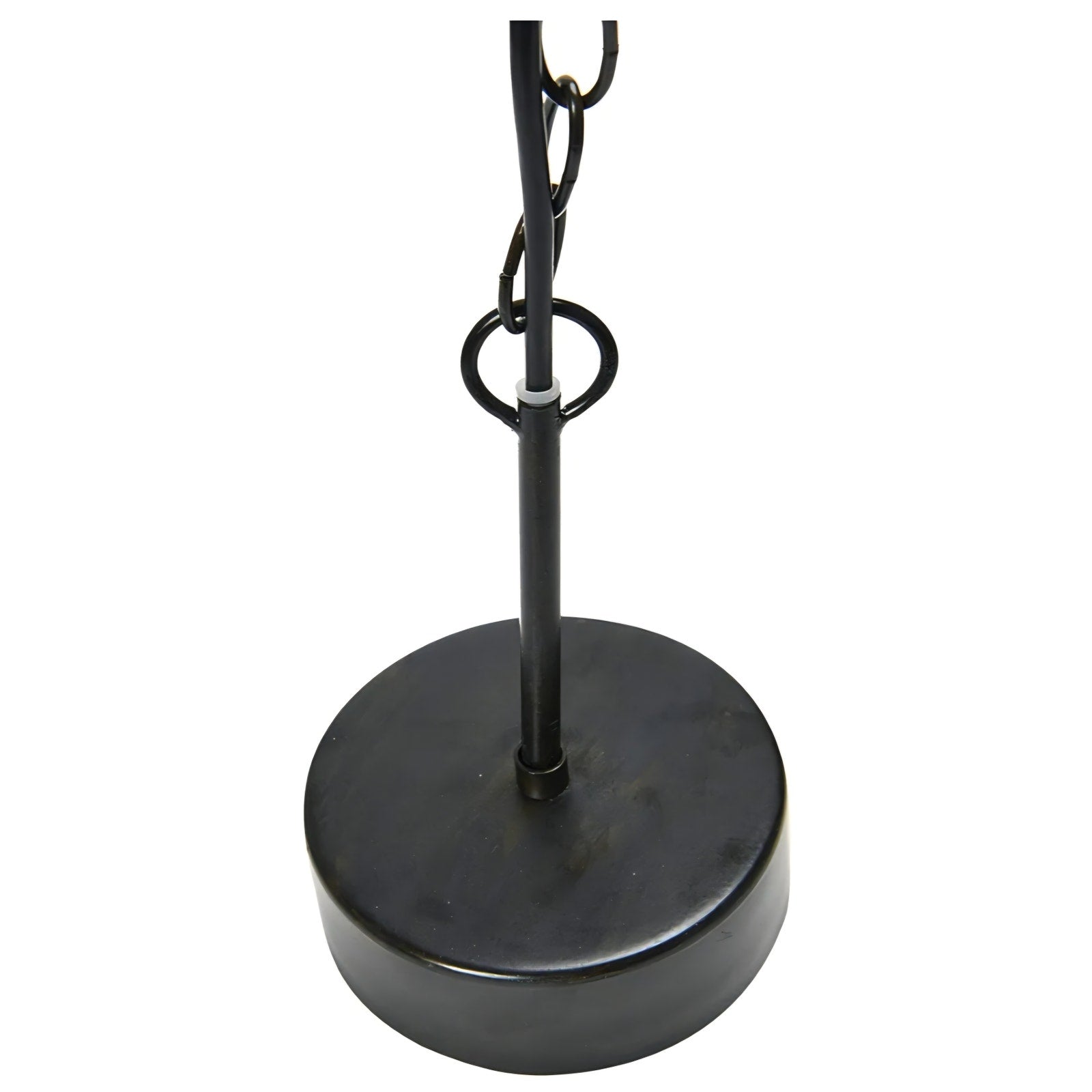 Draped Wood Bead Chandelier 32"L x 24.5" W x 32.25" H