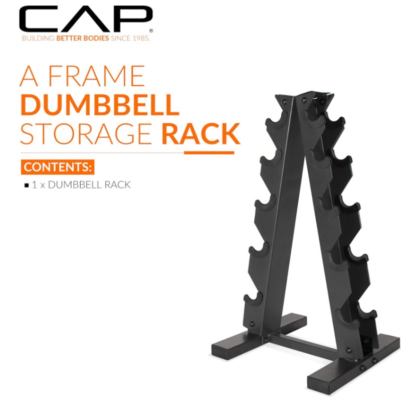 CAP A-Frame Dumbbell Weight Rack holds 5-25lb