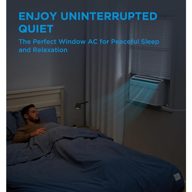 Midea 8,000 BTU Smart Inverter Air Conditioner Window Unit with Heat and Dehumidifier