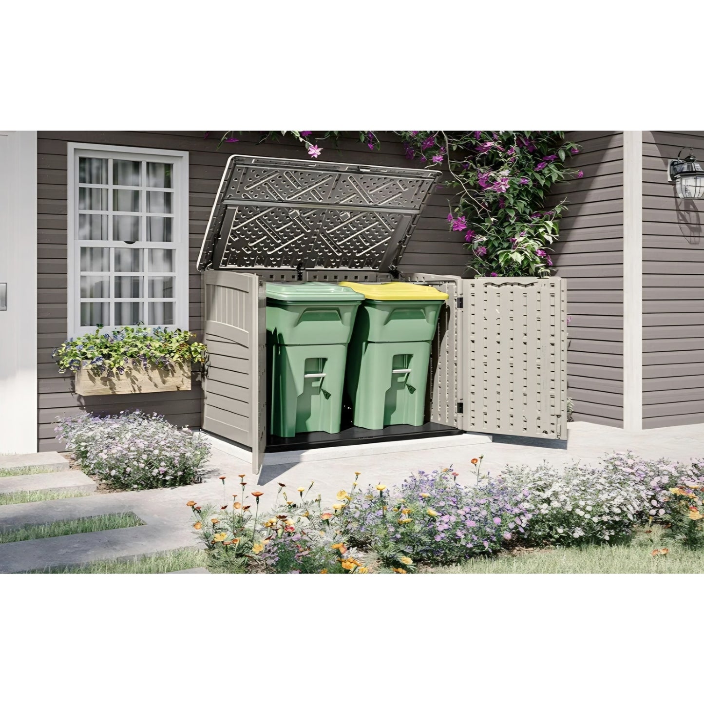 Horizontal Storage Shed, Made in The USA