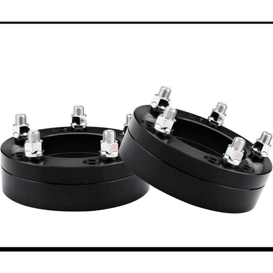 YIZBAP 2PCS 6x5.5 to 5x5.5 Wheel Adapters for Ram 1500 F150 Wheels on Silverado 1500 Tacoma Vehicle,
