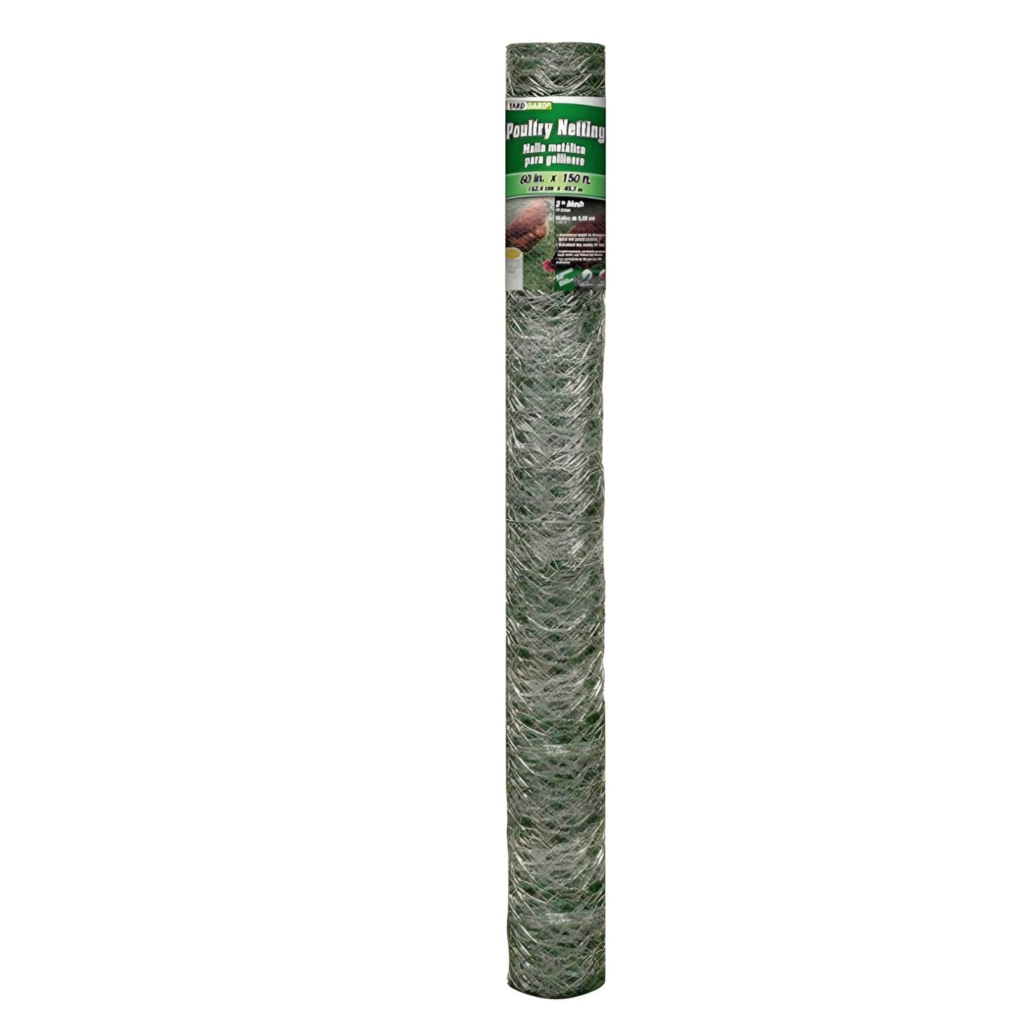 2 Inch Poultry Netting, Chicken Wire Fence, 20 Gauge Galvanized Steel, Rabbit Fencing