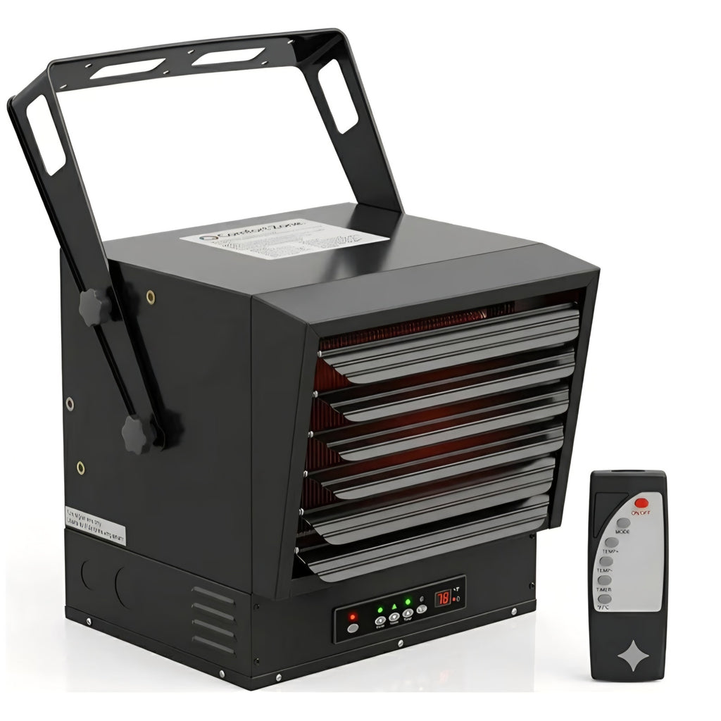 Comfort Zone 10,00W Hard-Wired Garage Heater – Industrial & Commercial Ceiling Mount