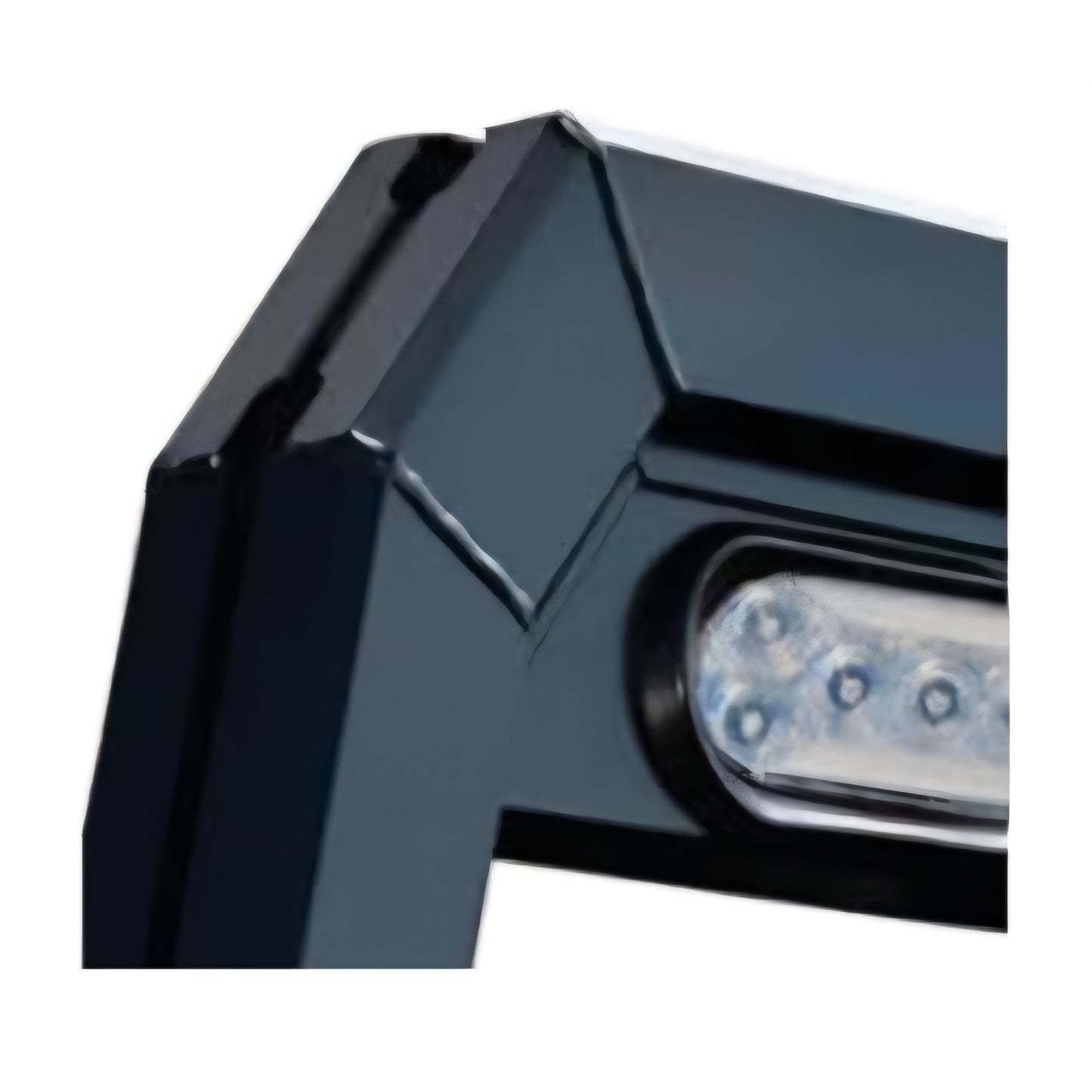 Magnum Low Pro Lighted Headache Rack with Window Cut Out | Fits RAM Classic