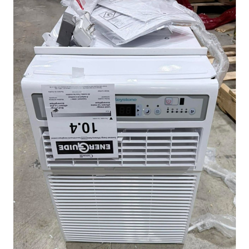Keystone 8,000 BTU Slider Window Air Conditioner and Dehumidifier