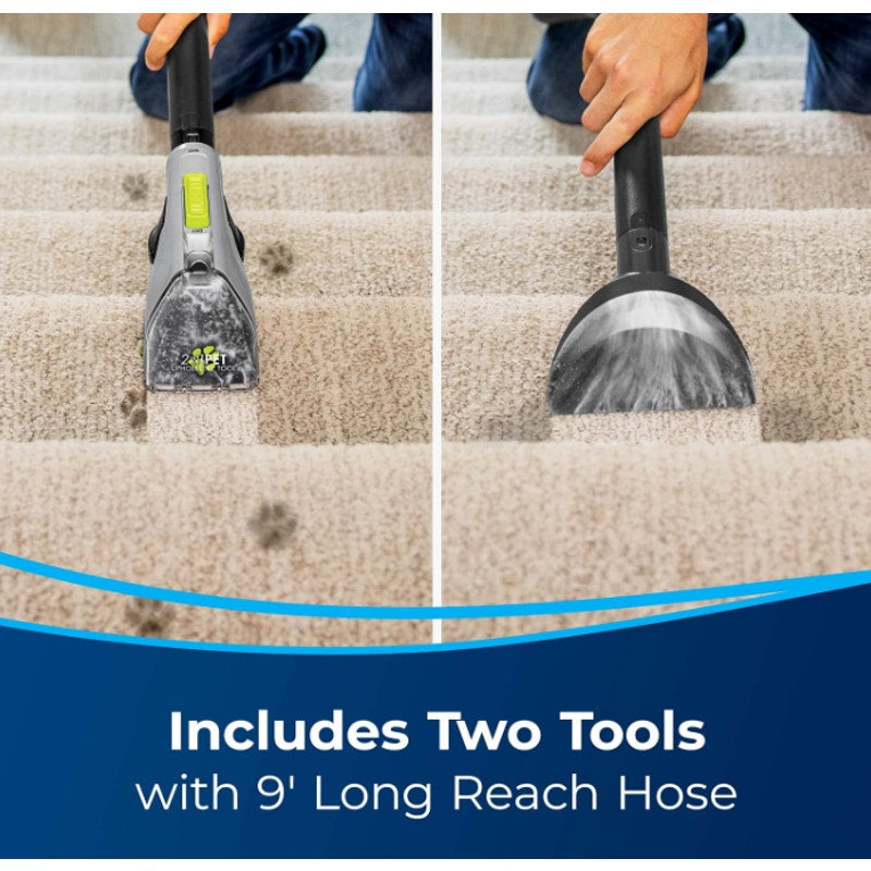 BISSELL Big Green PET PRO Carpet Cleaner, XL DirtLifter PowerBrush 8-row PowerBrush
