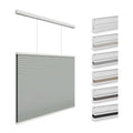 Changshade Cordless Blackout Cellular Window Shades Gray