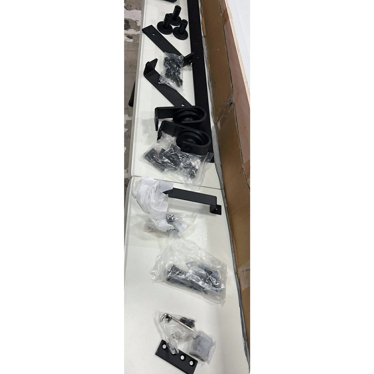 24" x 84" Bifold Sliding Barn Door with Hardware Kit Included