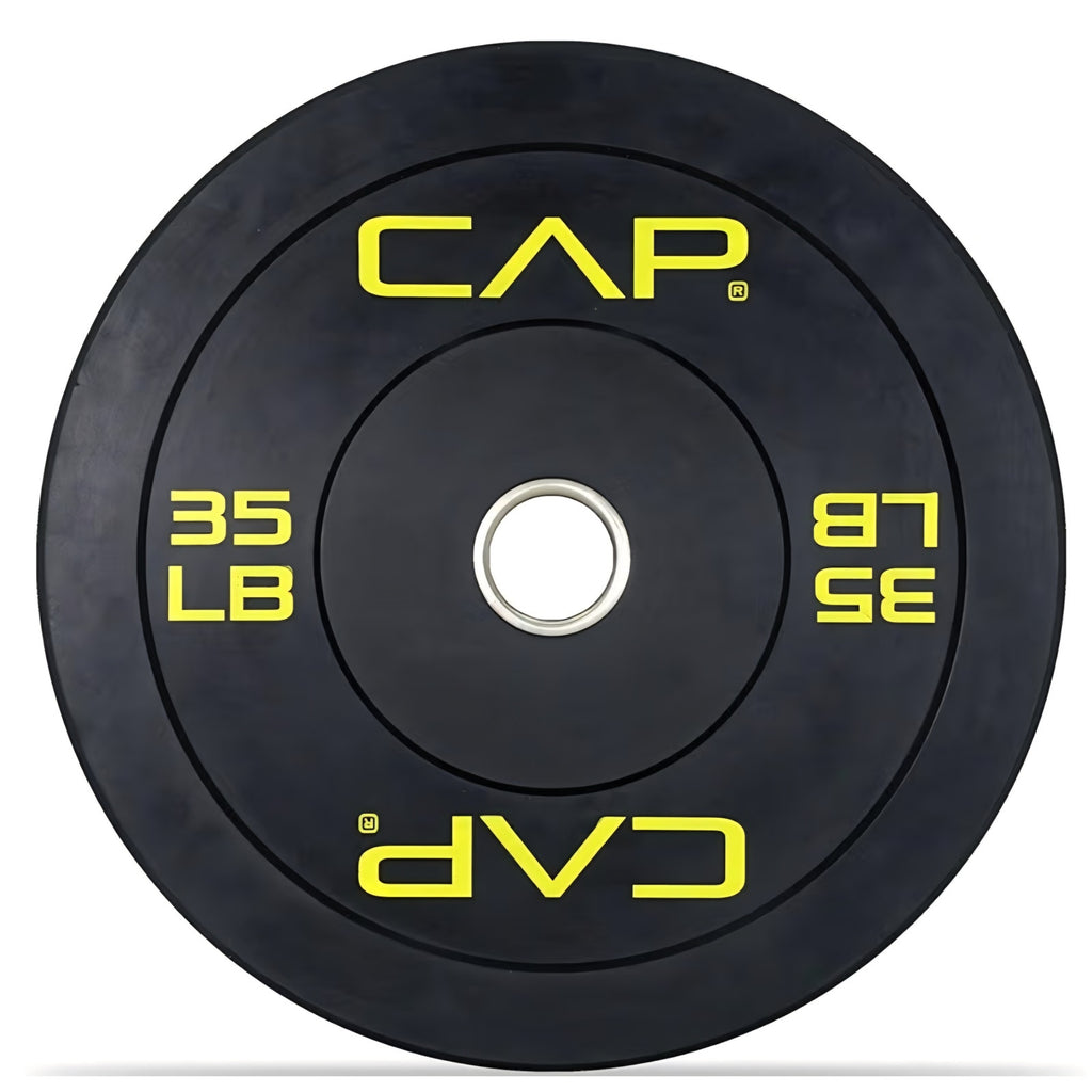CAP Barbell Rubber Olympic Bumper Plate  35 LB