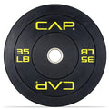 CAP Barbell Rubber Olympic Bumper Plate  35 LB
