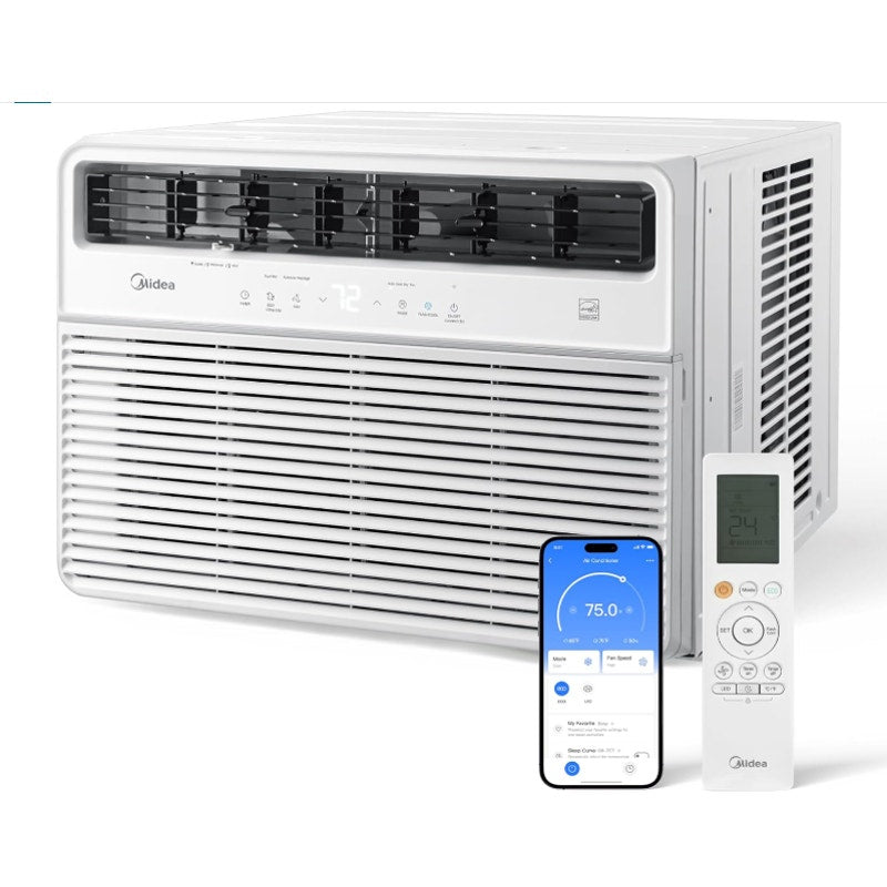 Midea 18,000 BTU Smart Inverter 208/230V Window Air Conditioner