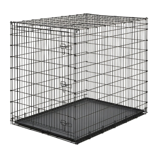 Dog Crate for Pets 54-Inch Drop Pin Crate for Giant Breeds Over 100 lbs
