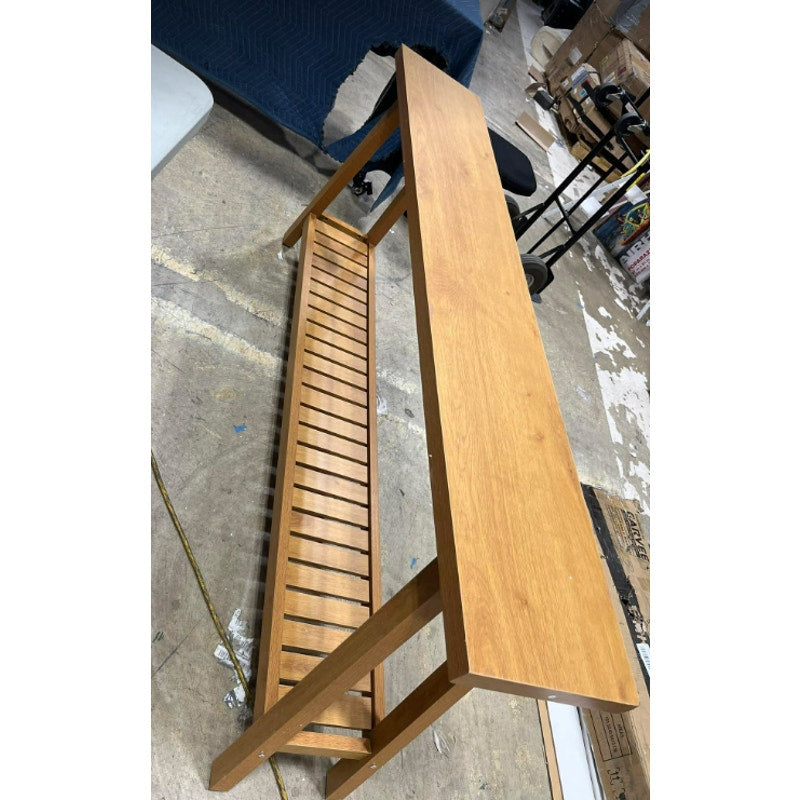Garvee 70.9 Inch Console Table for Entryway, Extra Long 2-Tier Narrow Sofa Table Behind Couch