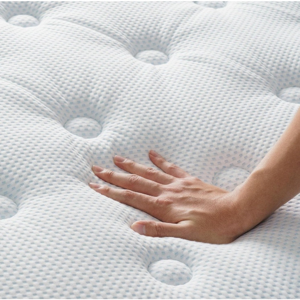 ZINUS 12 Inch Cooling Comfort Support Hybrid Mattress [New Version], Full, Fiberglass Free, Medium