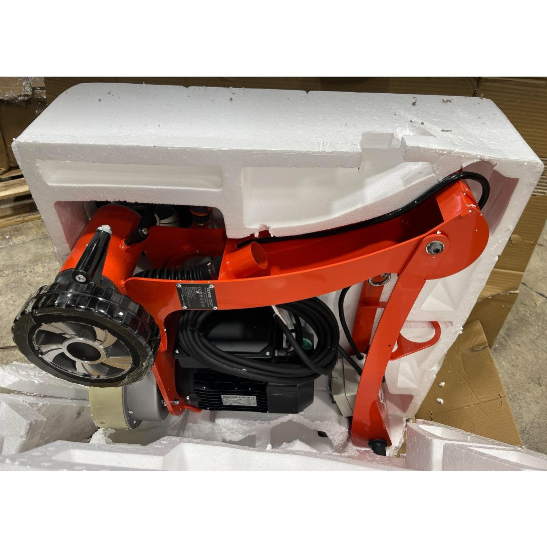 VEVOR Electric Concrete Floor Grinder, 10", Walk-Behind Grinder, 1.7 HP For Granite, Marble stones