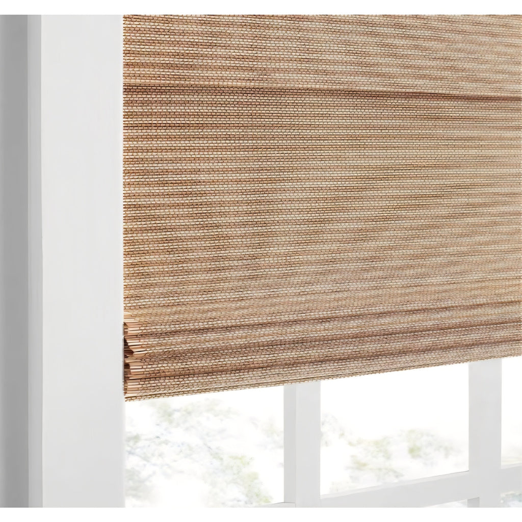 Bamboo Roman Shades for Windows (36" x 72")
