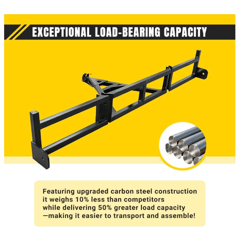 Shipping Container Tow Bar Kit (100.2 Inches) for 20'/40' Containers Upgrade High-Strength