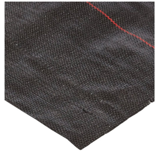 90 OBO Mutual WF200 Polyethylene Woven Geotextile Fabric, 300' Length x 6' Width, Black