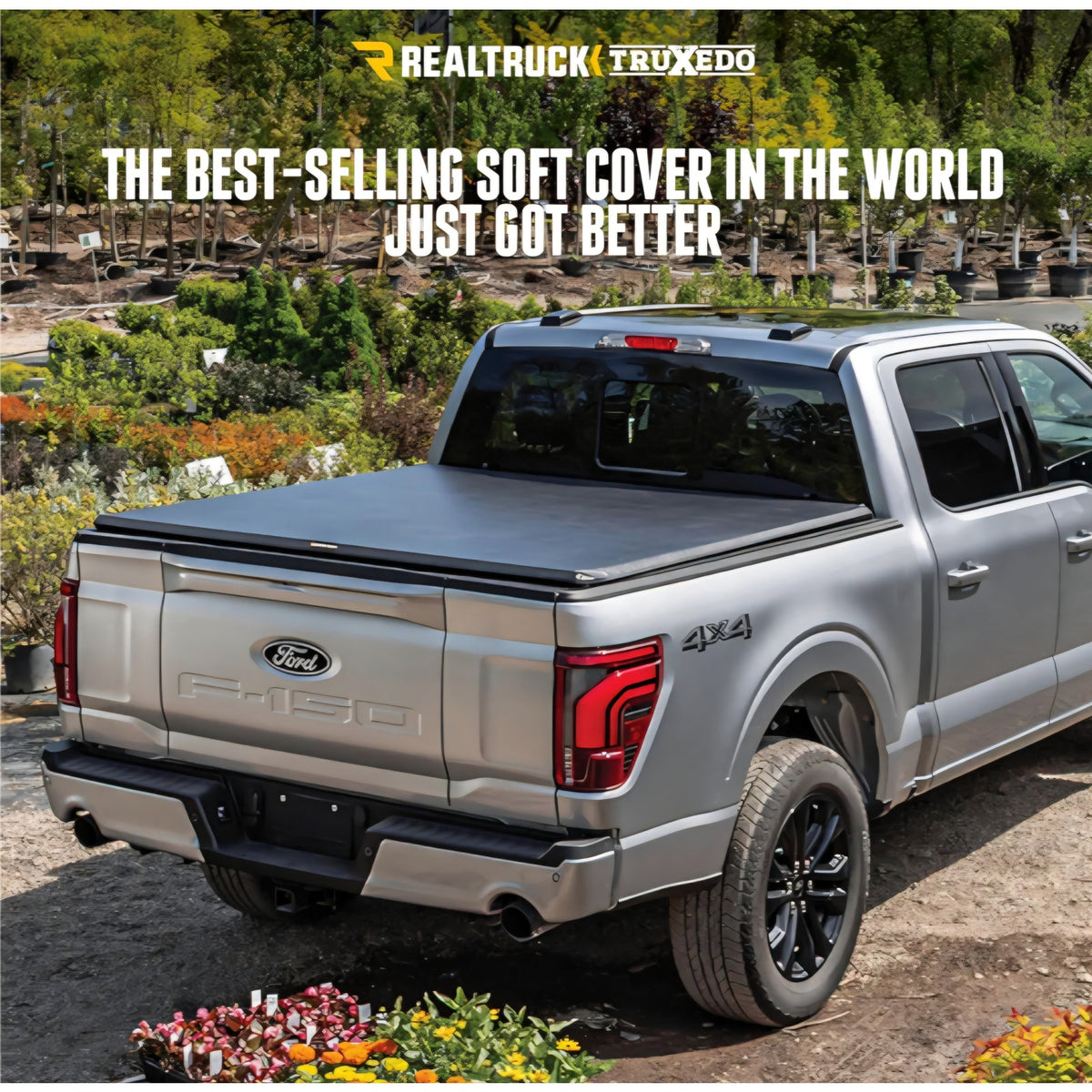 RealTruck TruXedo TruXport Soft Roll Up Truck Bed Tonneau Cover | 298101 | Fits 2009 - 2014 Ford