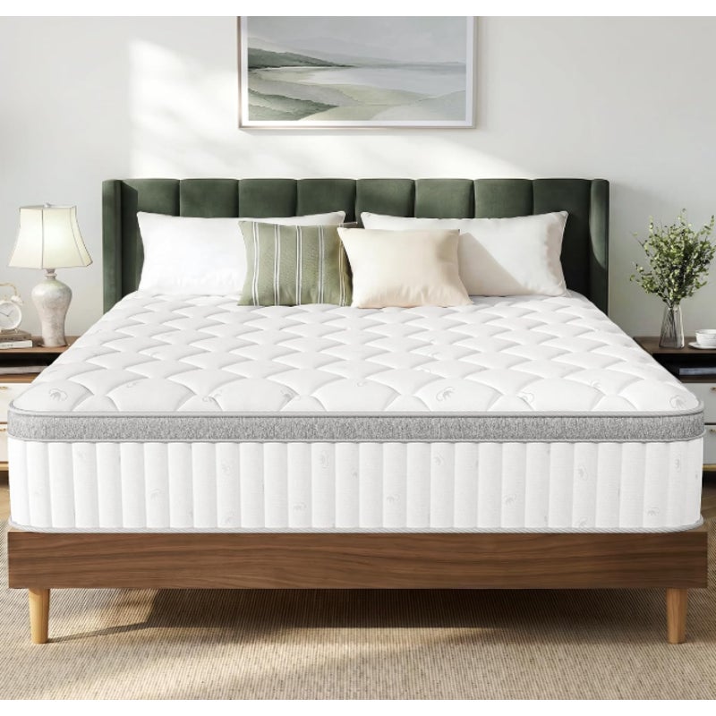 GAESTE Full Size 10 Inch Hybrid Cooling Mattress
