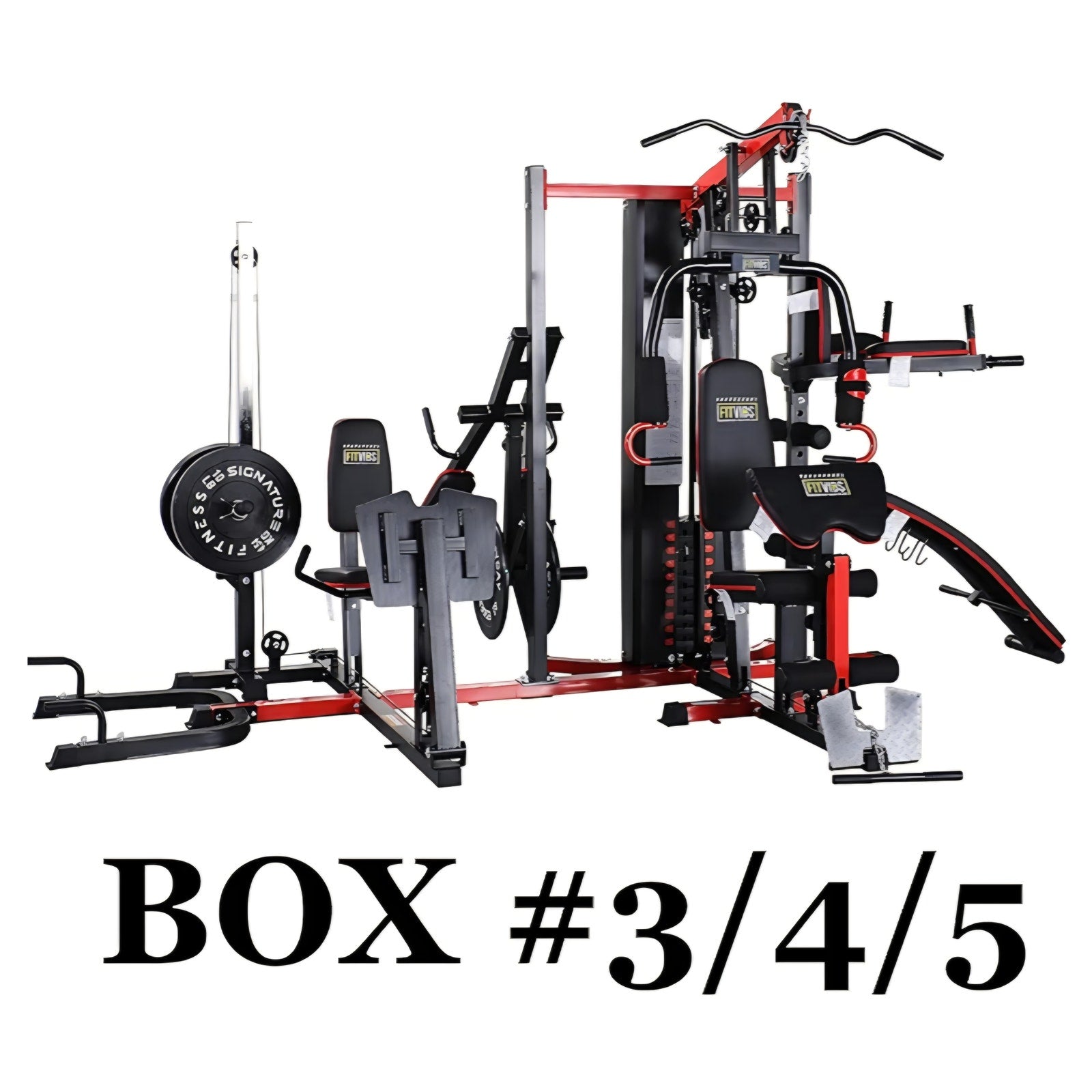 M750 Model Box 3/4/5 Fitvids Multifunctional Home Gym System Workout Station