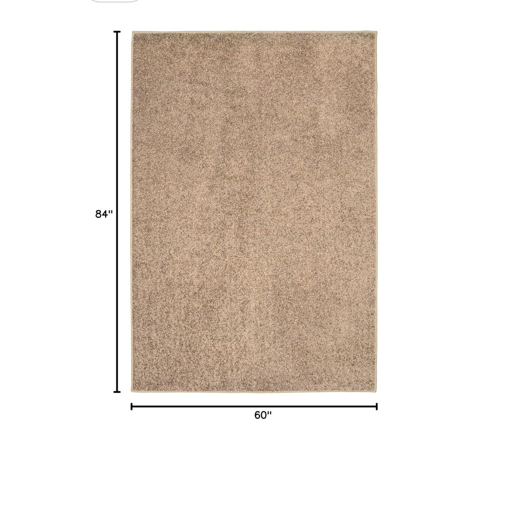 Brand: Garland Rug
Garland Rug Basic Plush 5' x 7' Beige/Tan Area Rug - Soft & Stylish