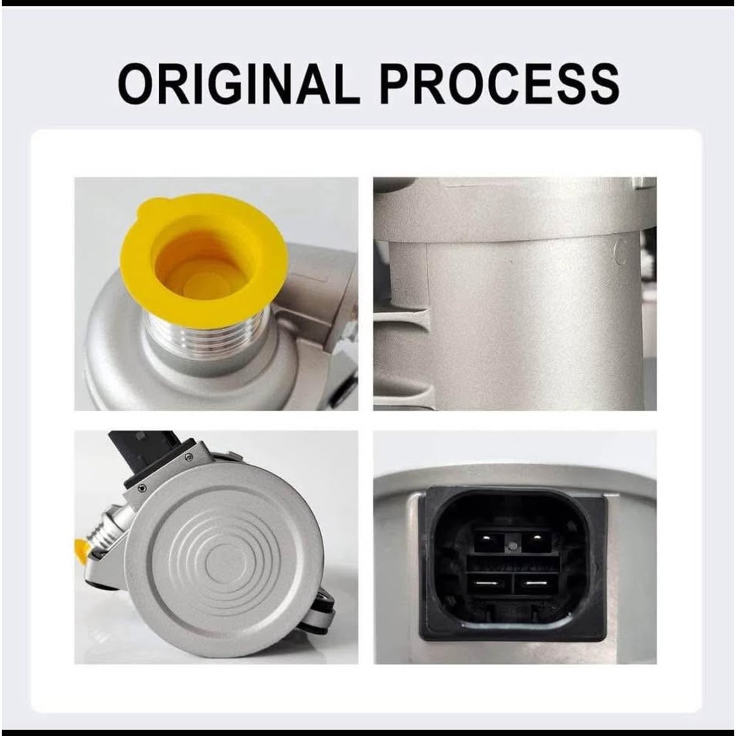 Electric Water Pump [hidden information] Head Alloy Steel Car Coolant Pump Compatible with BM-W E60
