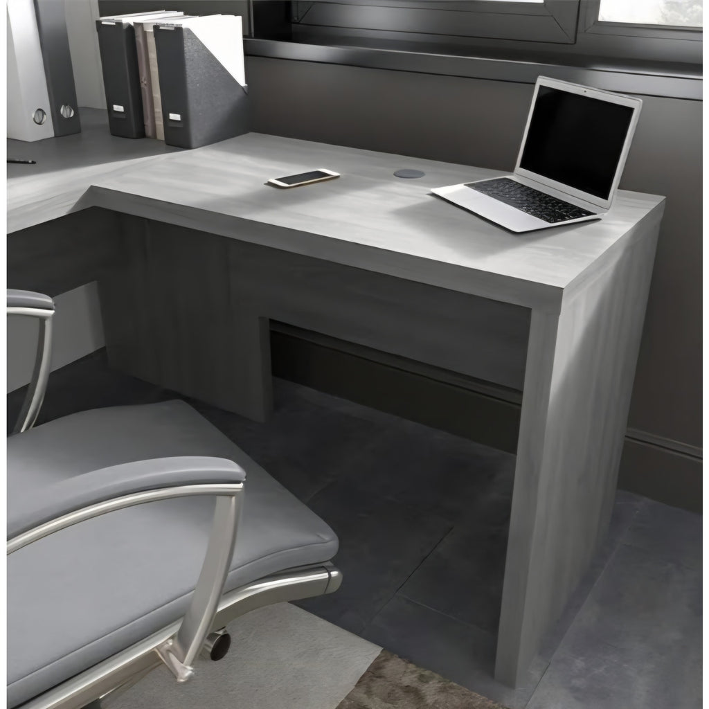 Bush Business Furniture Echo Desk Return, 36W, Modern Gray