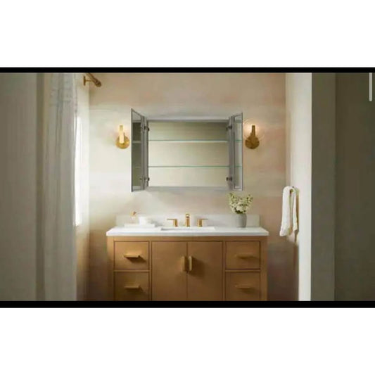 KOHLER Embark Premium Xl 30 in. x 36 in. Two-Door Rectangular Medicine Cabinet with Mirror