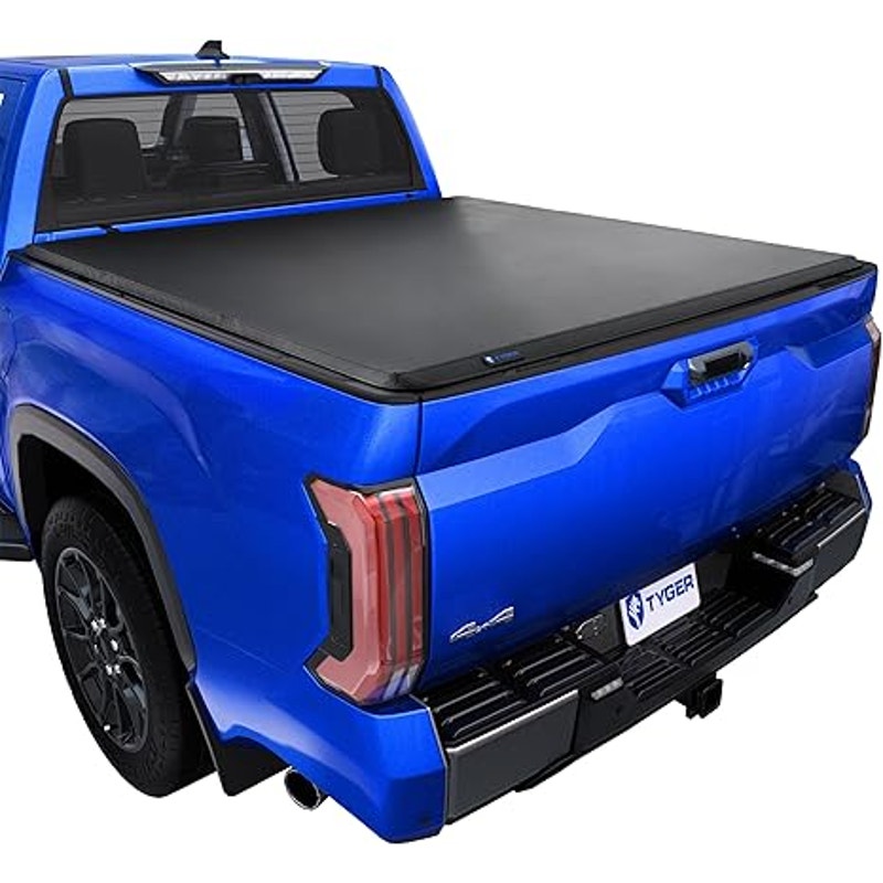 Tyger Auto T3 Soft Tri-Fold Tonneau Cover for 2022–2026 Toyota Tundra 5.5' (67") Bed