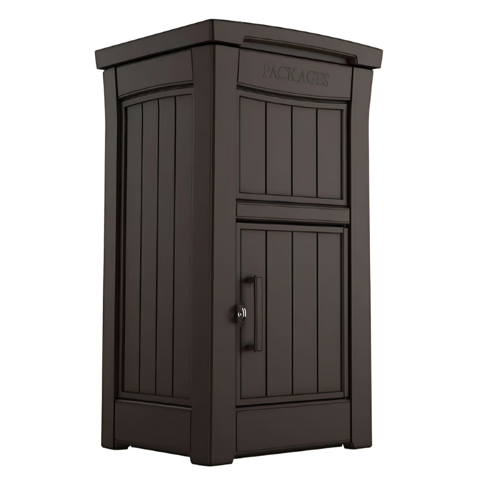 Keter Delivery Box for Porch with Lockable Secure Storage Compartment ...