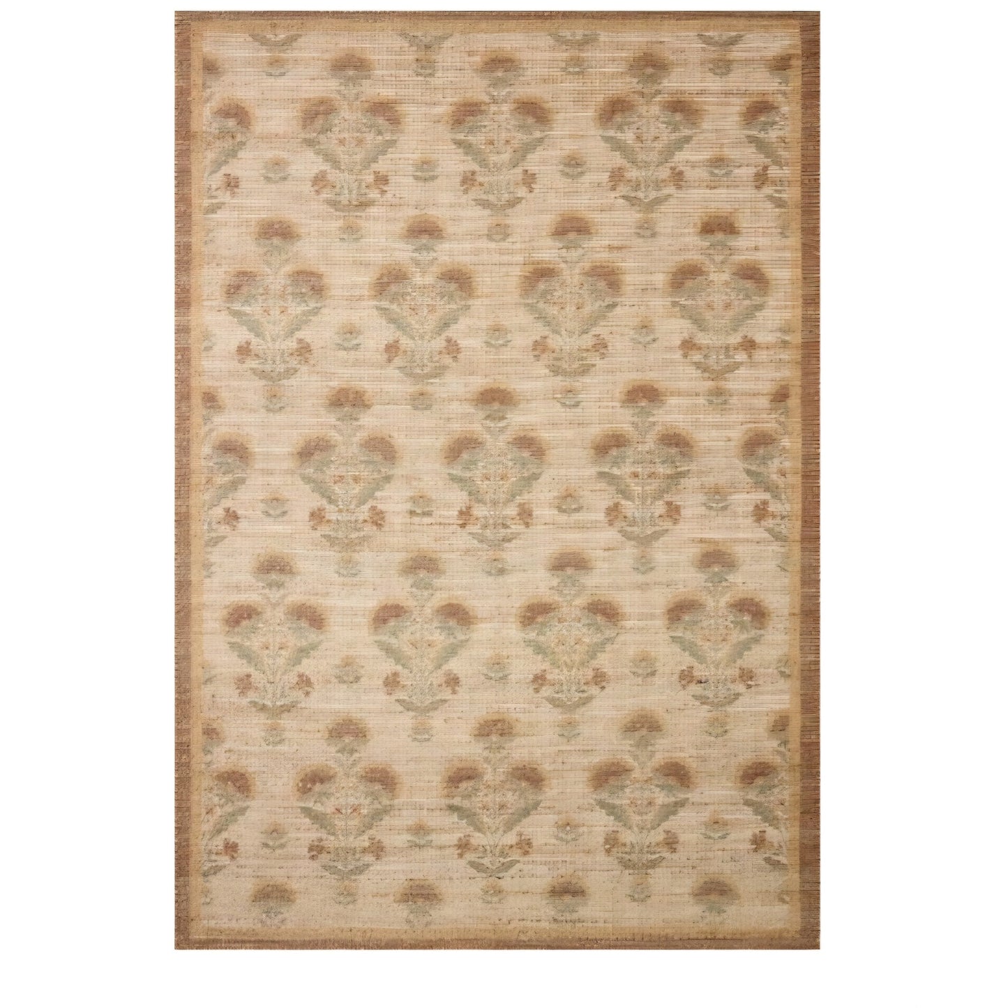 Area Rug Loloi Chris Loves Julia Rue Collection RUE-01 Wheat/Sage 9'-3" x 13' Area Rug Jute