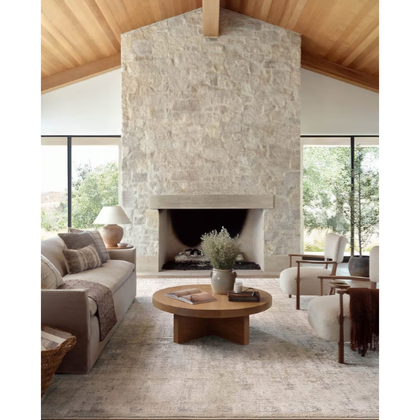 Loloi Amber Lewis Alie Sand/Sky 7'-10" x 10' Area Rug