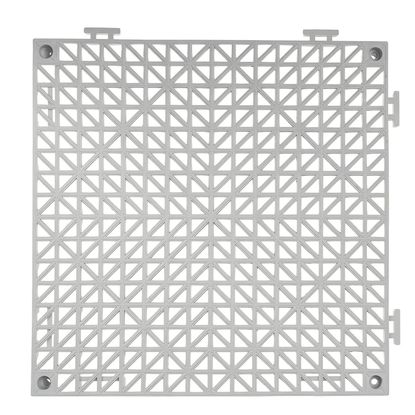 Interlocking Tile 55PCS, Drainage Tiles 12" x 12" Splicing, Soft PVC Interlocking Drainage Floor Ti