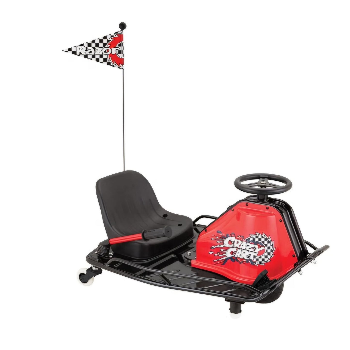 Razor Crazy Cart Sport - 24V Electric Drifting Go Kart, Variable Speed, Up to 12 mph