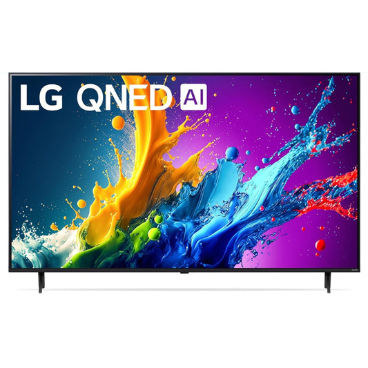 LG 43-Inch Class QNED80T Series LED Smart TV 4K Processor Flat Screen with Magic Remote AI-Powered with Alexa Built-in (43QNED80TUC, 2024)