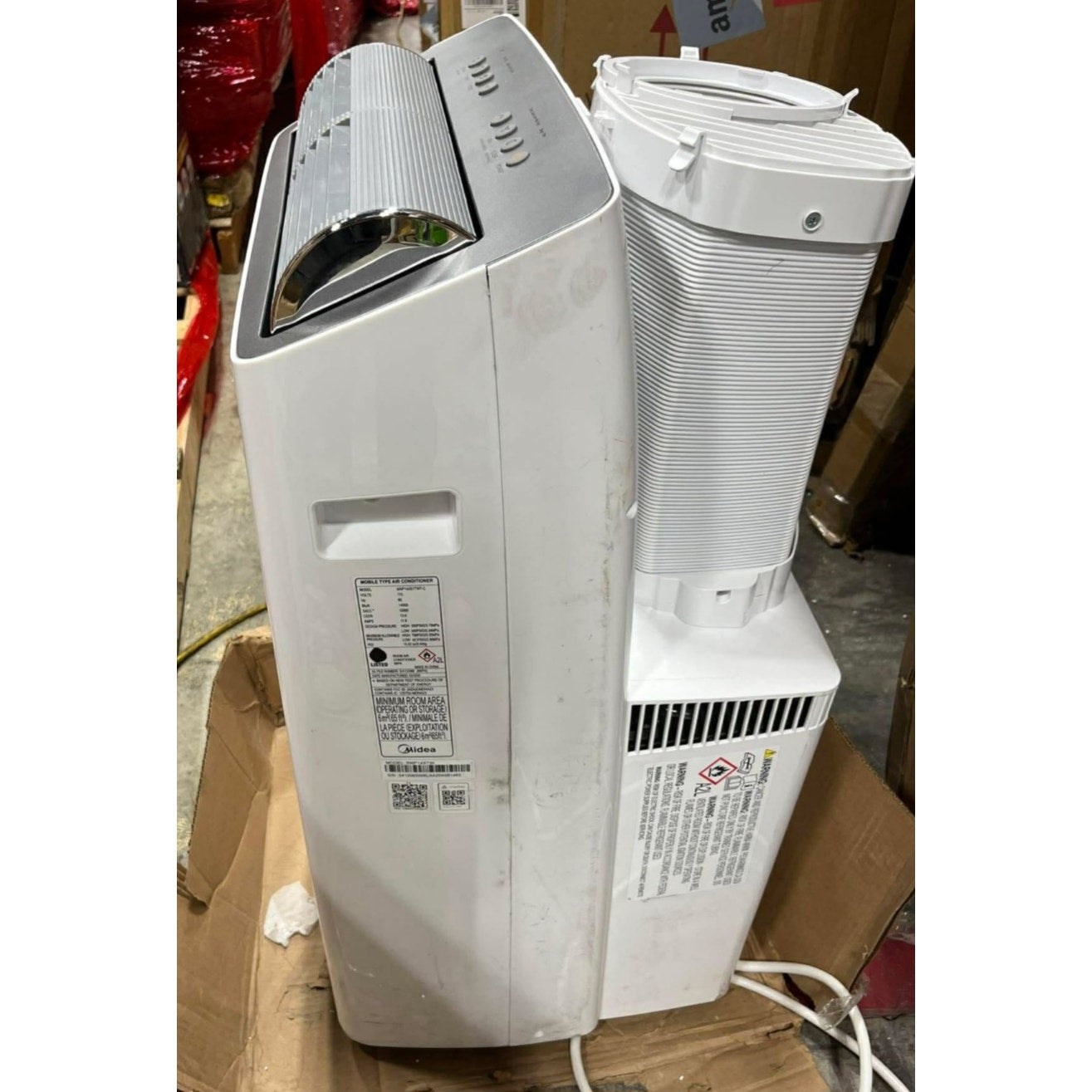 Midea 12,000 BTU DUO Portable Air Conditioner with MShield MAP14AS1TWT-C